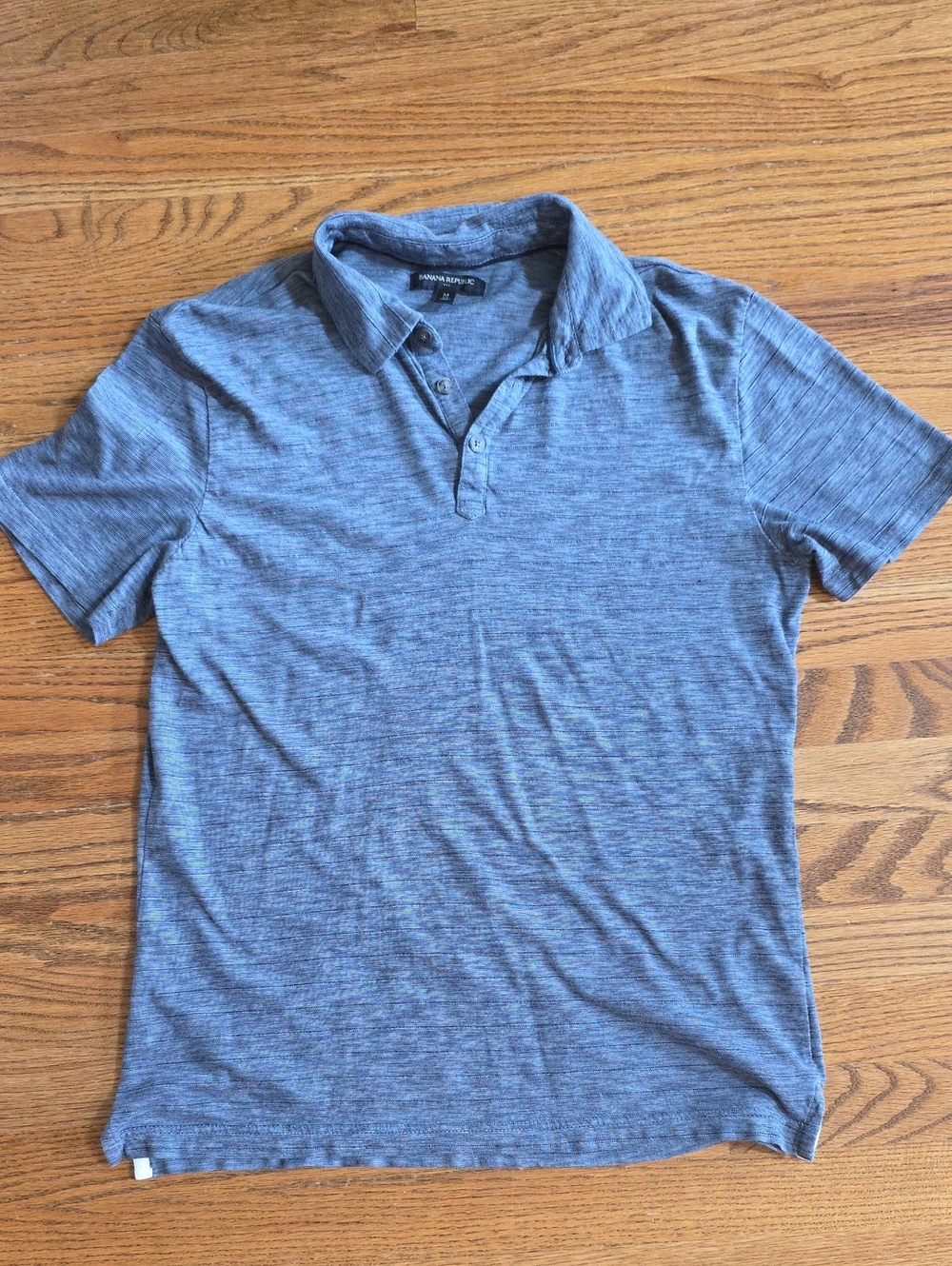 Banana Republic Men’s Heather Blue Polo